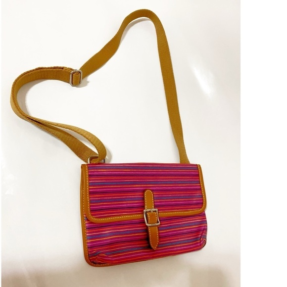Fossil Striped Mini Crossbody Bag - Picture 4 of 14